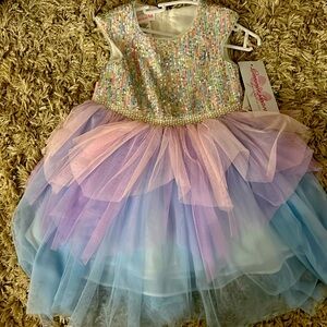 Kate Fairy Hem Dress by Bonnie Jean 2T